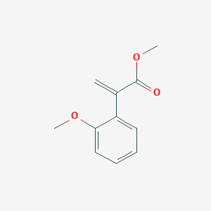 Chemical structure of Methyl 2-(2-methoxyphenyl)acrylate
