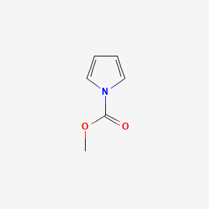 Chemical structure of Methyl 1-pyrrolecarboxylate