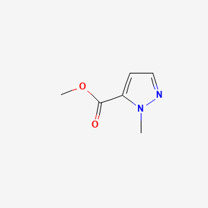 Chemical structure of Methyl 1-Methylpyrazole-5-carboxylate