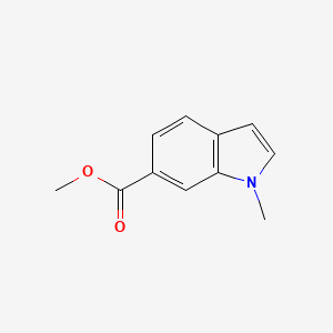 Chemical structure of Methyl 1-Methylindole-6-carboxylate