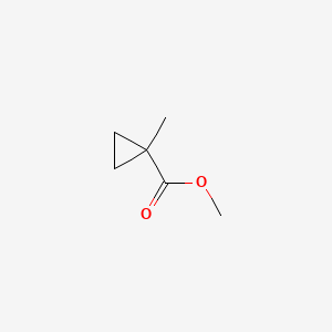 Chemical structure of Methyl 1-Methylcyclopropane-1-carboxylate