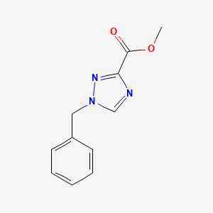Chemical structure of Methyl 1-benzyl-1H-1,2,4-triazole-3-carboxylate