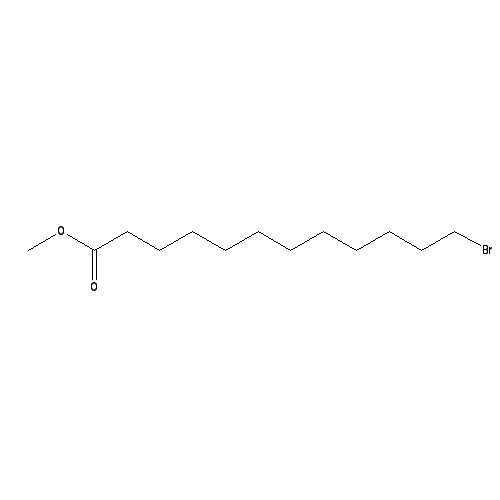Chemical structure of methyl 12-bromododecanoate