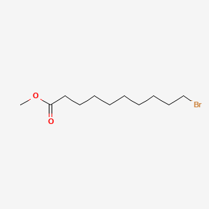 Chemical structure of METHYL 10-BROMODECANOATE