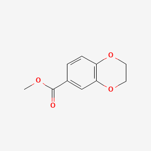Chemical structure of Methyl 1,4-Benzodioxan-6-carboxylate