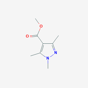 Chemical structure of Methyl 1,3,5-trimethylpyrazole-4-carboxylate