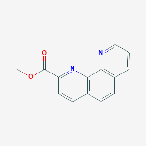 Chemical structure of Methyl 1,10-phenanthroline-2-carboxylate