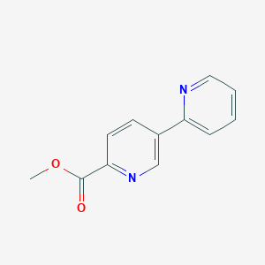 Chemical structure of Methyl [2,3'-bipyridine]-6'-carboxylate