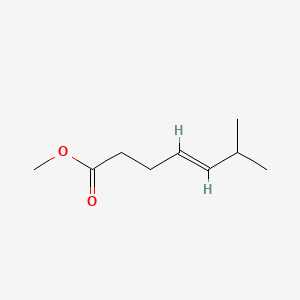 Chemical structure of METHYL (E)-6-METHYLHEPT-4-ENOATE