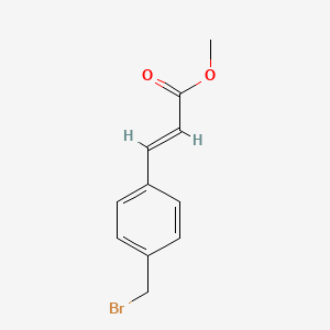 Chemical structure of Methyl (E)-4-(Bromomethyl)cinnamate