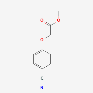 Chemical structure of Methyl (4-Cyanophenoxy)acetate