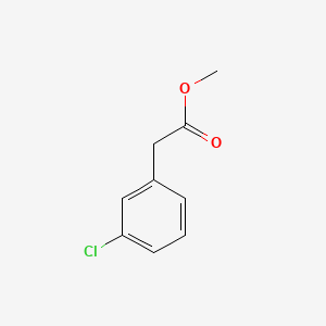 Chemical structure of Methyl (3-Chlorophenyl)acetate