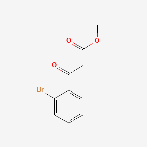 Chemical structure of Methyl (2-bromobenzoyl)acetate