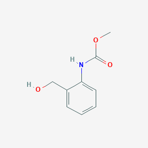 Chemical structure of Methyl (2-(Hydroxymethyl)Phenyl)Carbamate