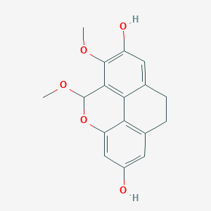 Chemical structure of Methoxyimbricatin