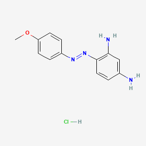 Chemical structure of Methoxy Red