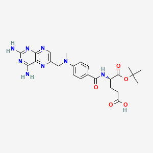 Chemical structure of Methotrexate α-tert-butyl ester