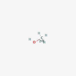 Chemical structure of Methanol-13C