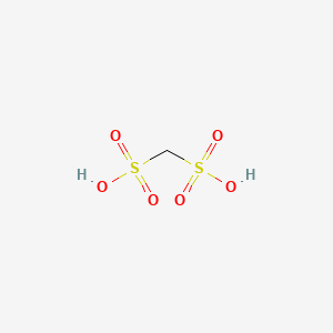 Chemical structure of Methanedisulfonic acid
