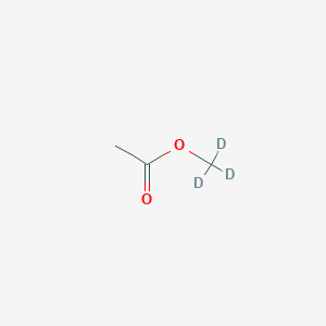 Chemical structure of Methyl-d3 acetate