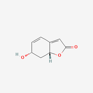 Chemical structure of Menisdaurilide