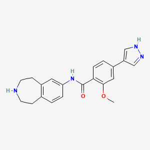 Chemical structure of MELK-T1