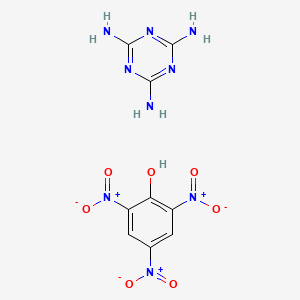 Chemical structure of Melamine Picrate