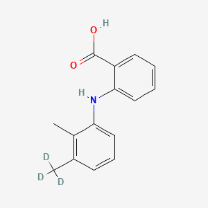 Chemical structure of Mefenamic Acid-d3