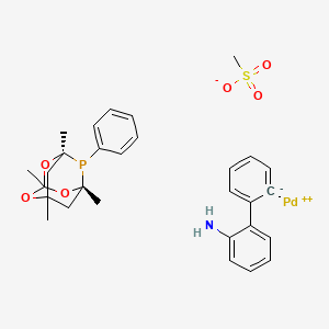 Chemical structure of meCgPPh Pd G3