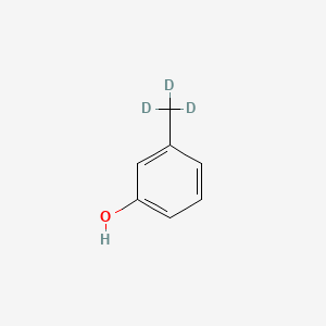 Chemical structure of M-CRESOL-D3