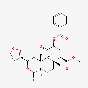 Chemical structure of Mckeanianone B