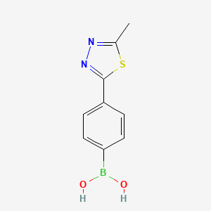 Chemical structure of MC021168