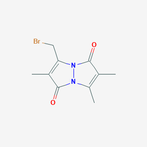Chemical structure of mBBr