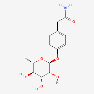 Chemical structure of Marumoside A