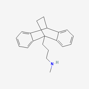 Chemical structure of Maprotiline