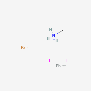 Chemical structure of MAPbBrI2