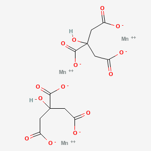 Chemical structure of Manganesecitratedecahydrate