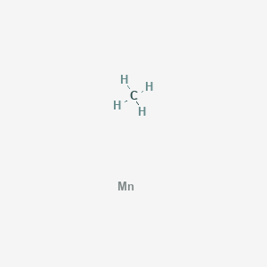 Chemical structure of Manganese carbide