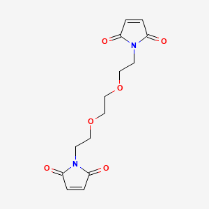 Chemical structure of MAL-PEG-MAL