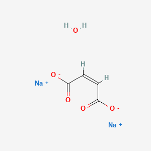Chemical structure of Maleic acid disodium salt hydrate