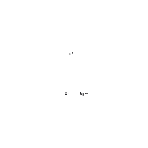 Chemical structure of Magnesium tetraborate