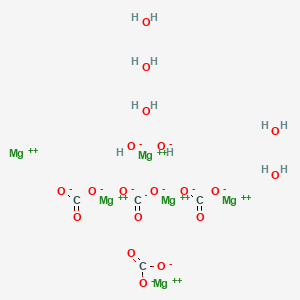 Chemical structure of Magnesium hydroxide carbonate