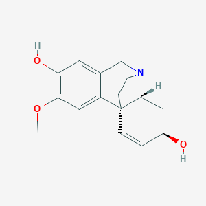 Chemical structure of Macowine