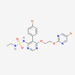 Chemical structure of Macitentan impurity D