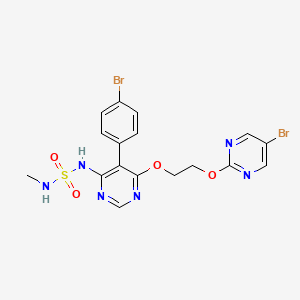Chemical structure of Macitentan impurity B