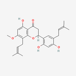 Chemical structure of Maackiaflavanone