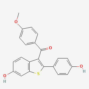 Chemical structure of LY88074 Methyl ether