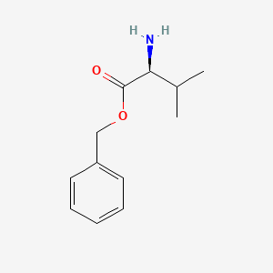 Chemical structure of L-Val-Obzl