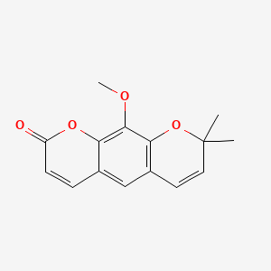 Chemical structure of Luvangetin