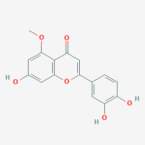 Chemical structure of Luteolin 5-methyl ether